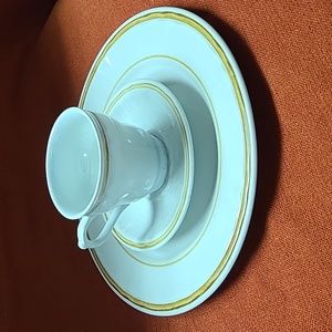 Americana Hearthside Stoneware Heritage Handpainted Japan 3 Piece Set